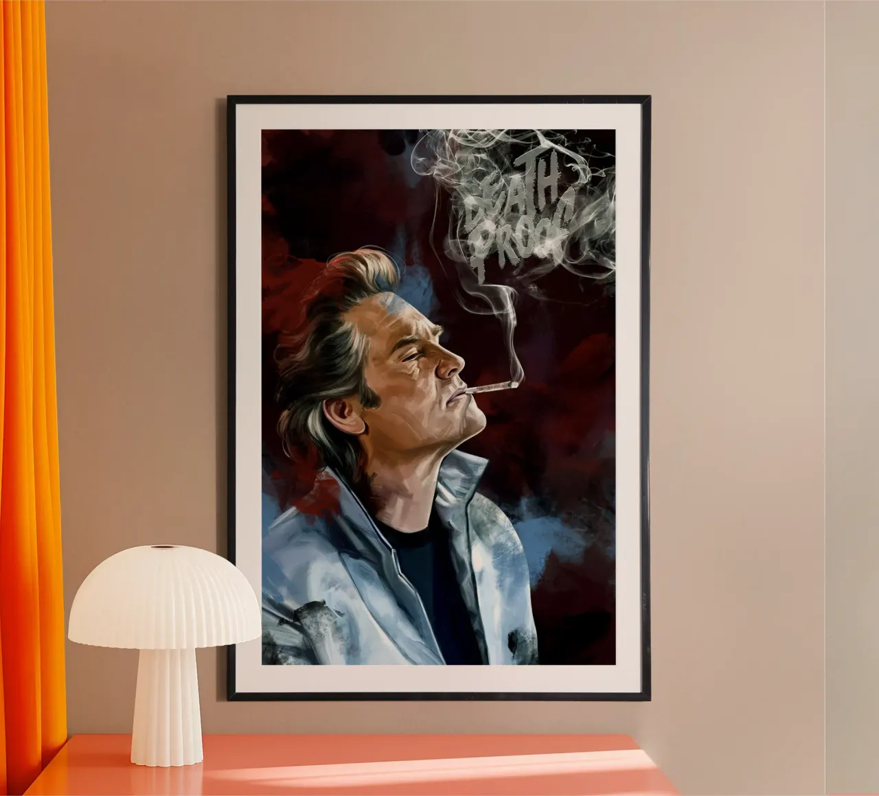 A prova di morte Mike poster da Oscar Frazier