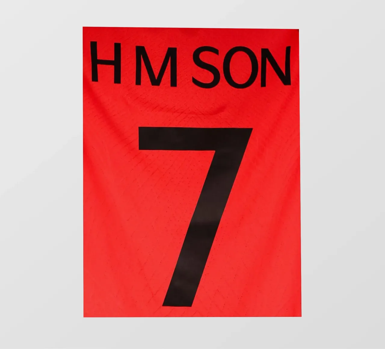 Heung-Min Son Maglia della Corea del Sud telo in pvc da dark eagle