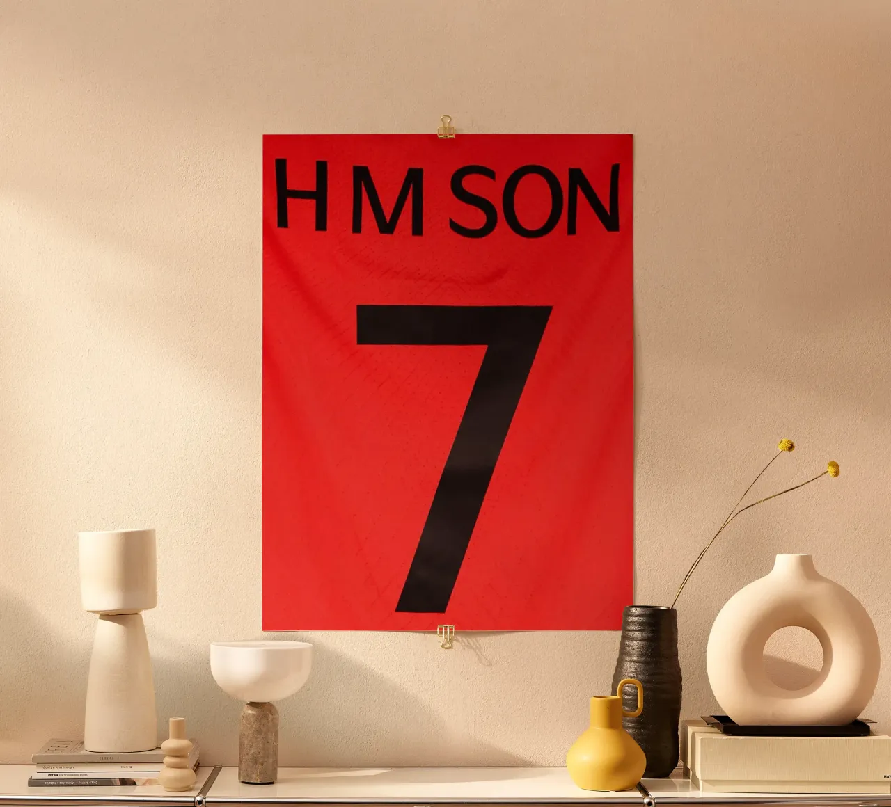 Heung-Min Son Maglia della Corea del Sud poster da dark eagle