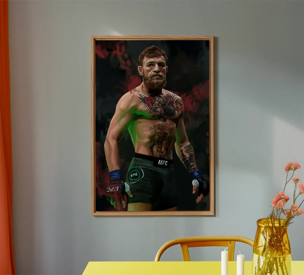 Conor McGregor di Dmitry Belov alluminio dibond da Oscar