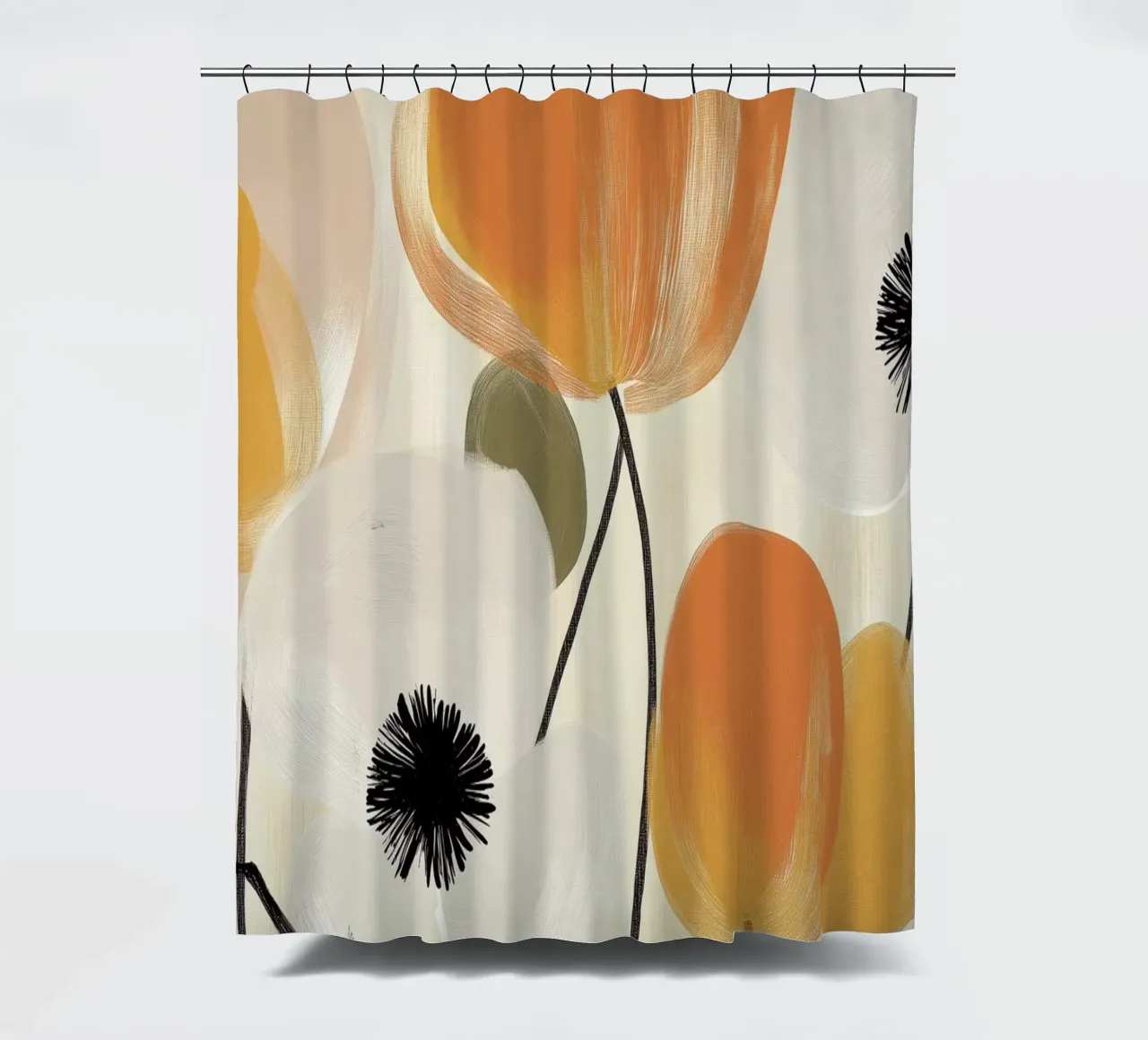 Fiori astratti tenda da doccia da Imagine