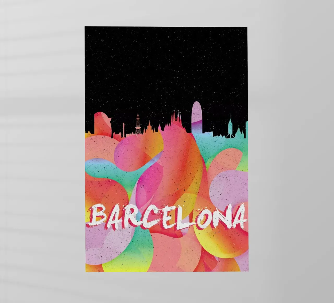 Barcelona pellicola backlit da Danny Ivan