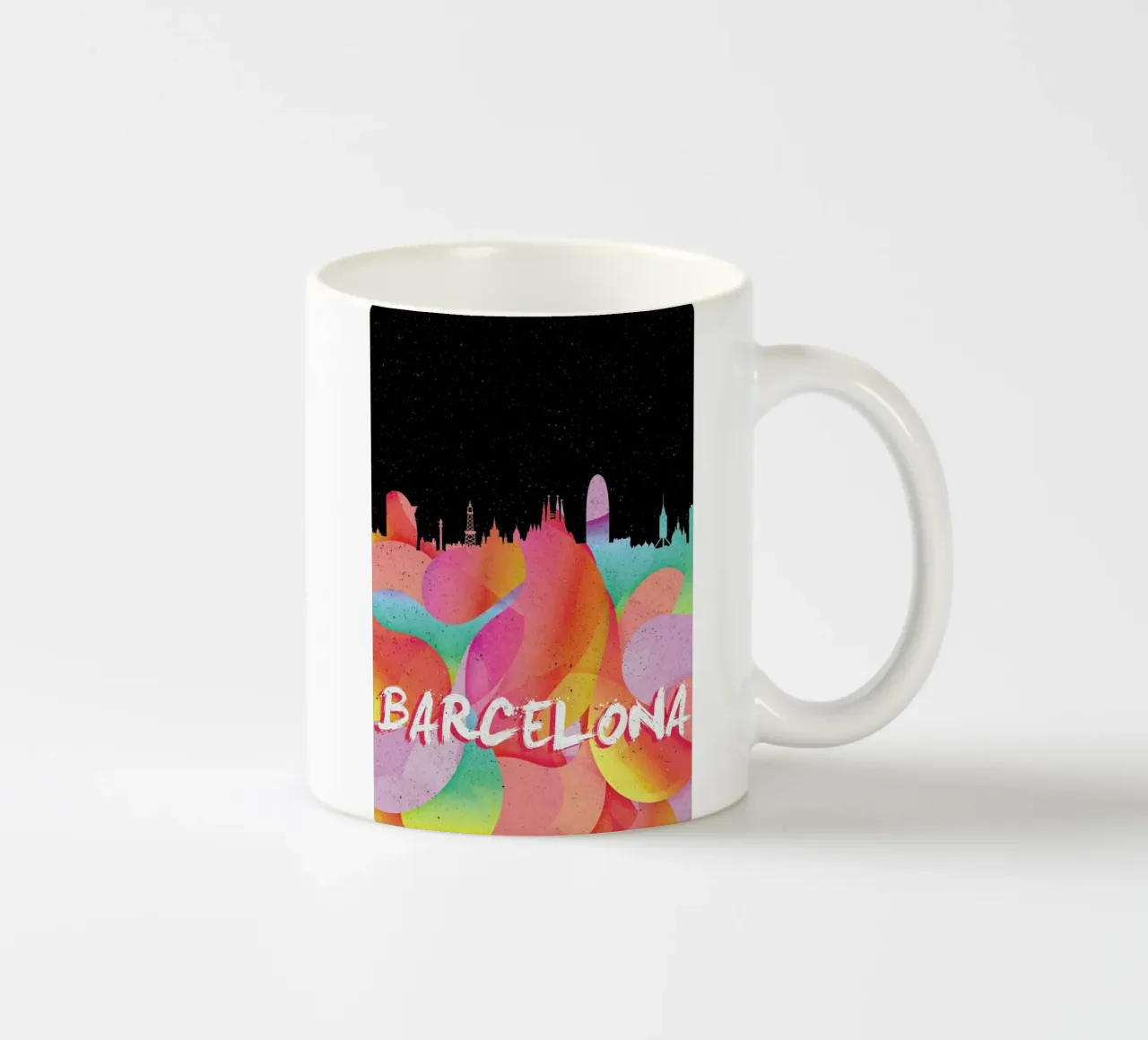 Barcelona tazza in ceramica da Danny Ivan