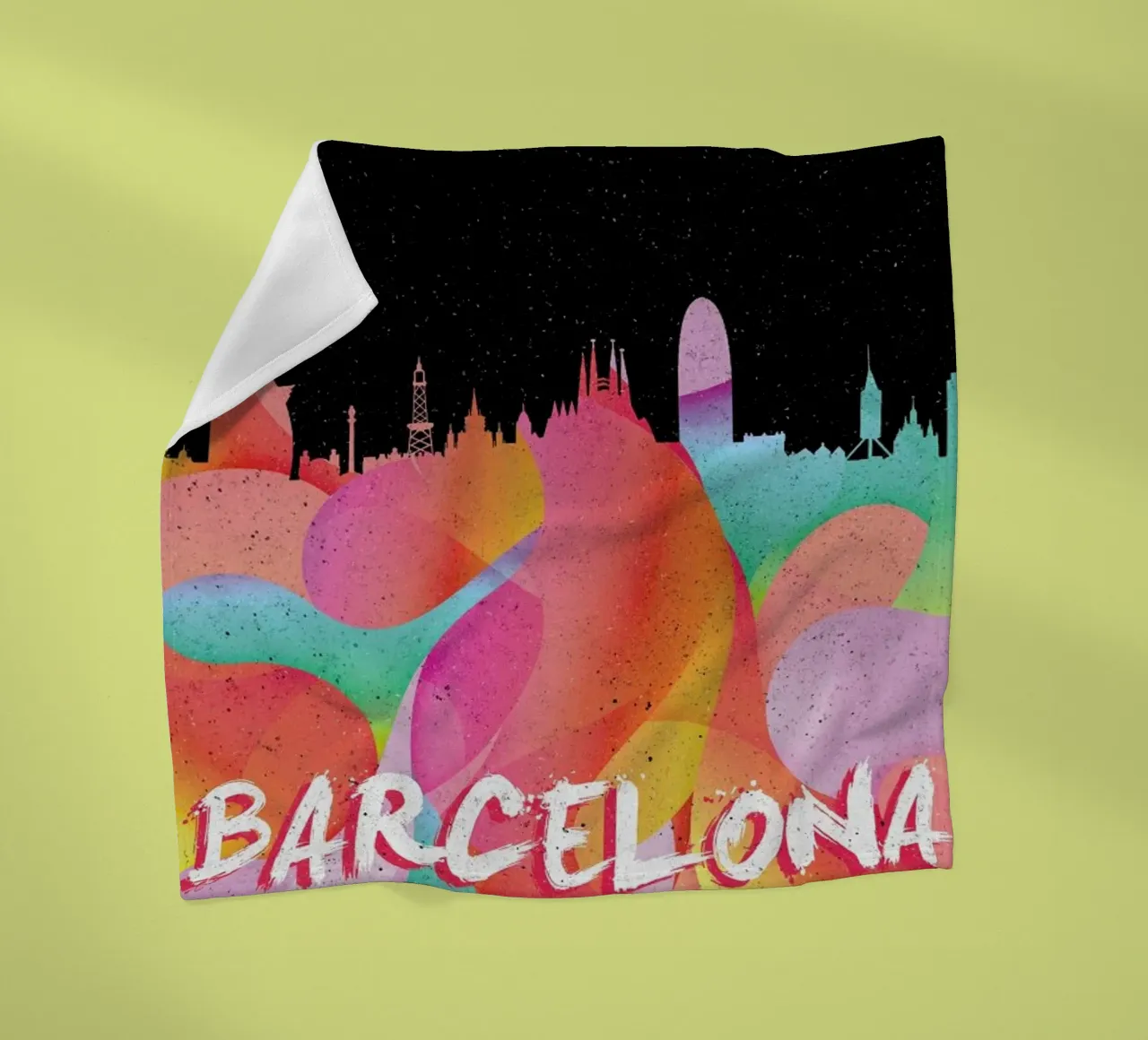 Barcelona coperta in pile da Danny Ivan