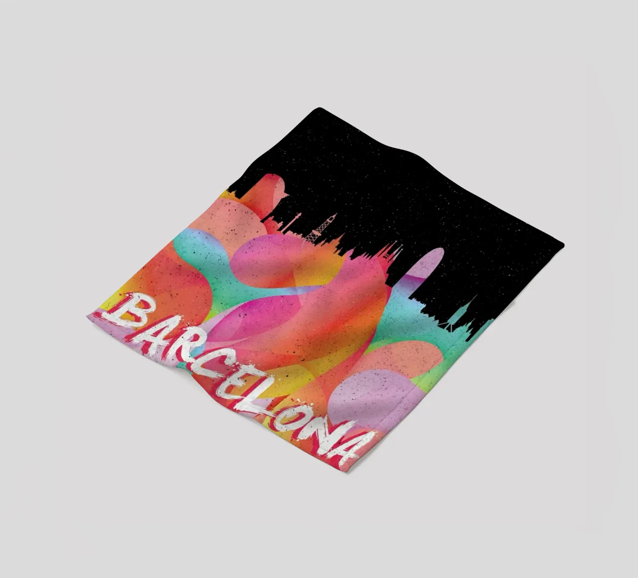 Barcelona coperta in pile da Danny Ivan