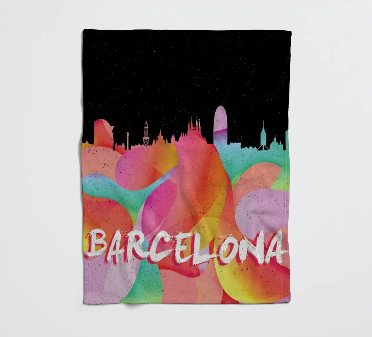 Barcelona coperta in pile da Danny Ivan