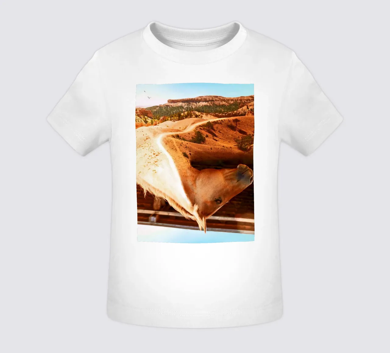 Horse With No Name baby t-shirt by mofartmonica