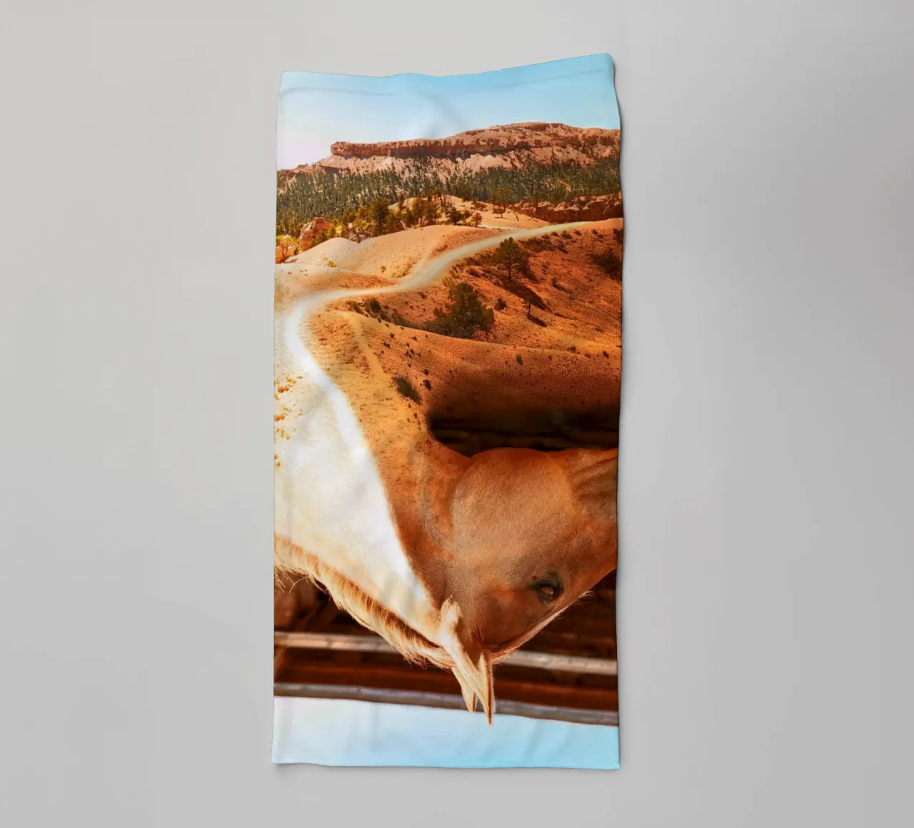 Horse With No Name towel by mofartmonica