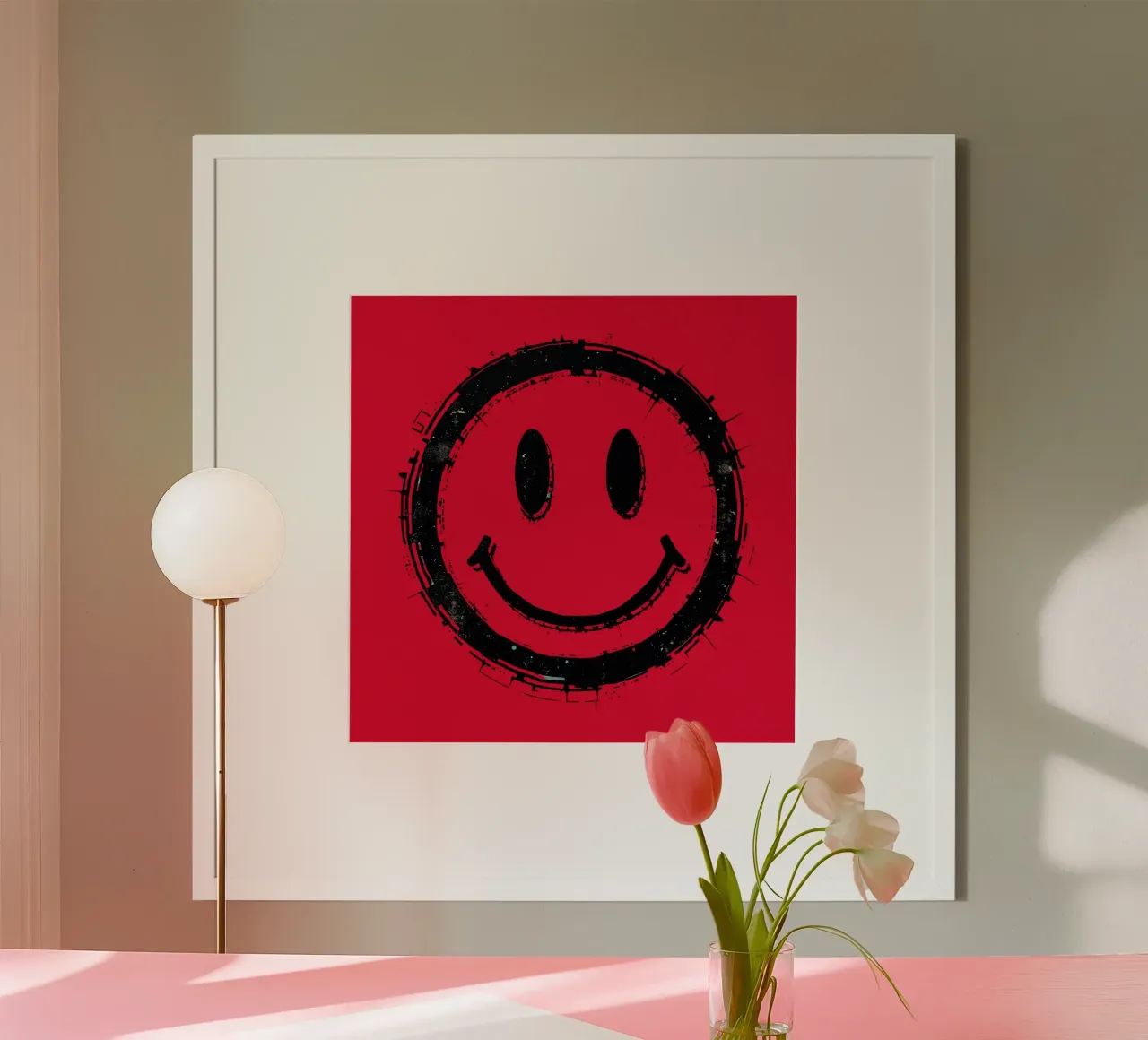 Emoji_StilA_rot1 poster da AI-Portraits by LK