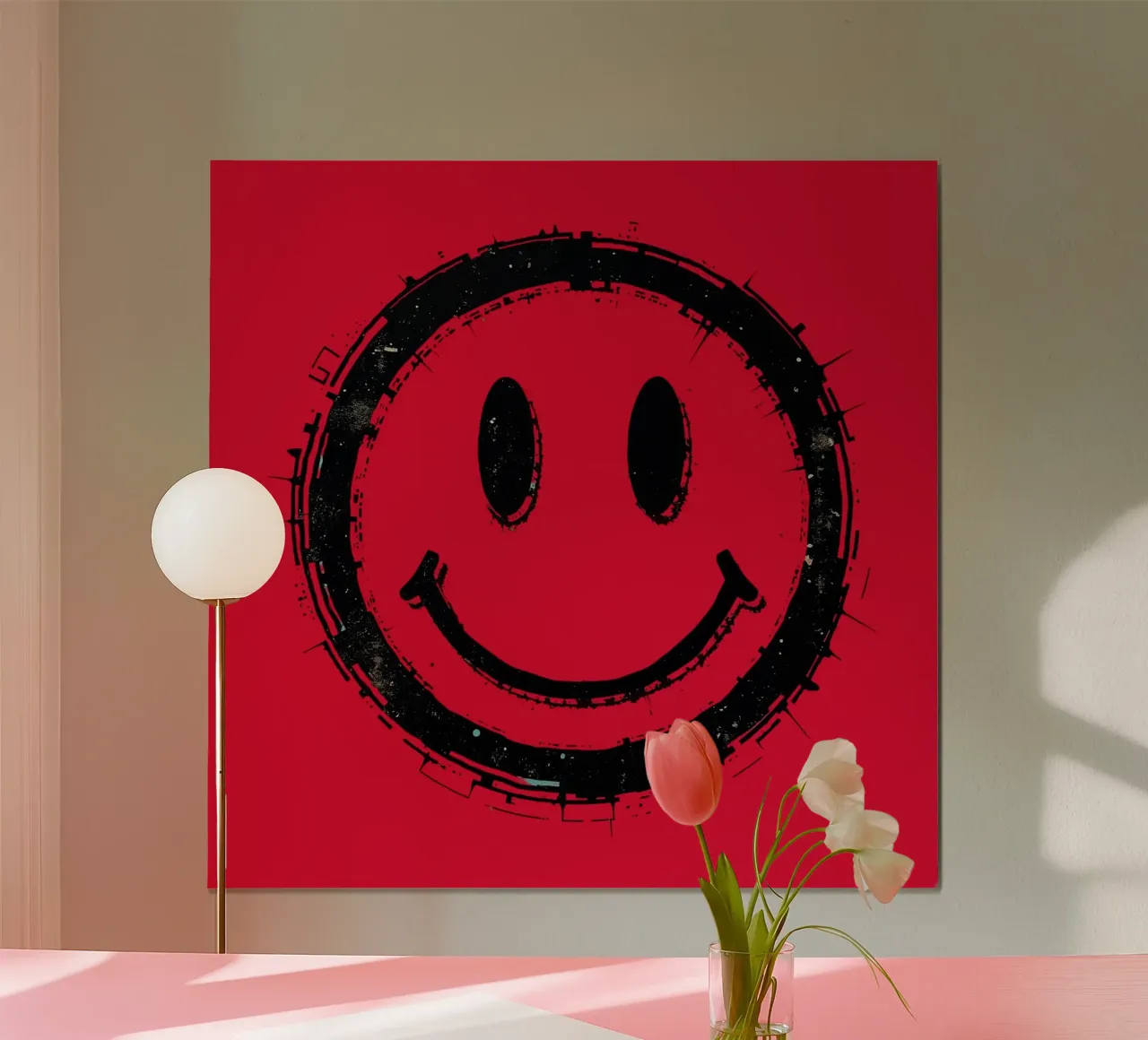 Emoji_StilA_rot1 poster da AI-Portraits by LK