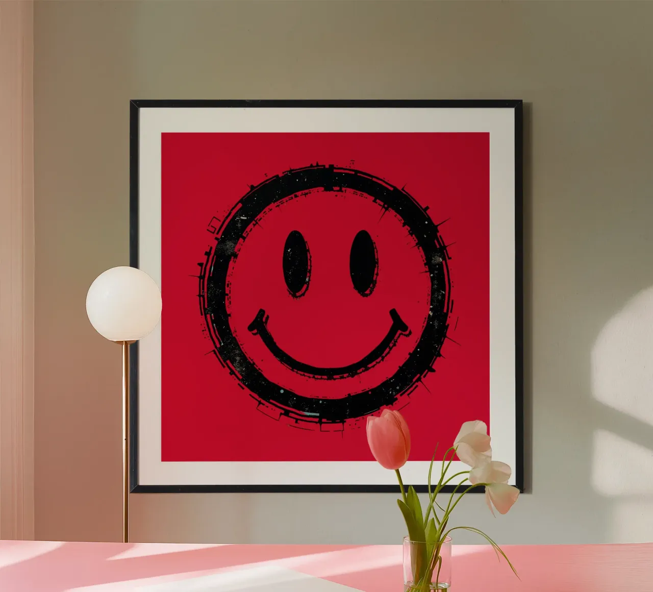 Emoji_StilA_rot1 poster da AI-Portraits by LK