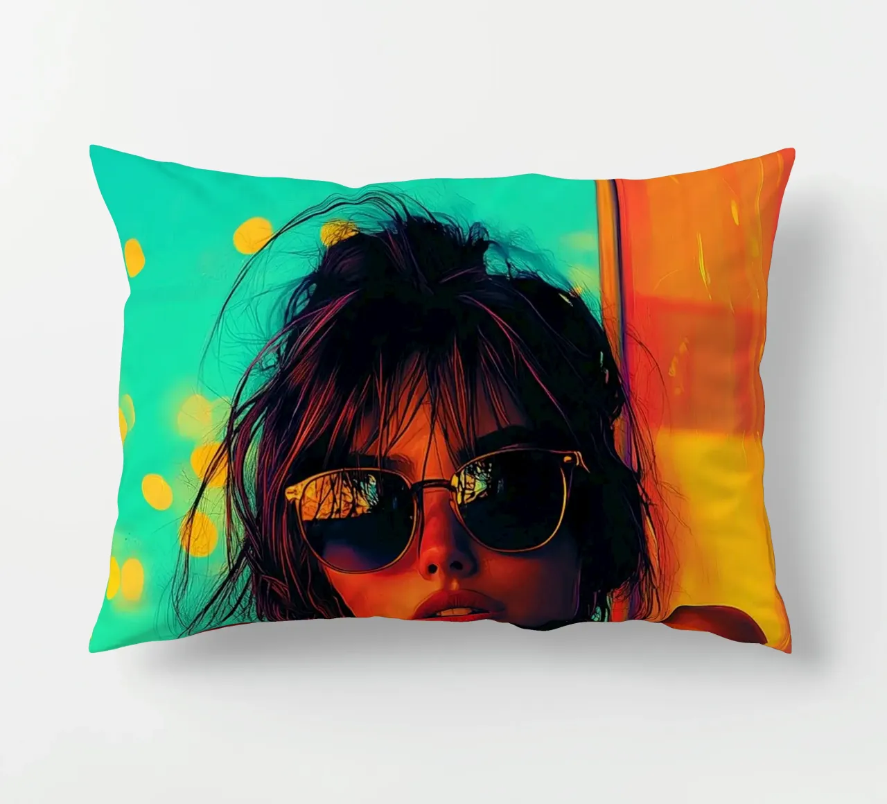 Urban Glow - After Hours cuscino da Synthaira