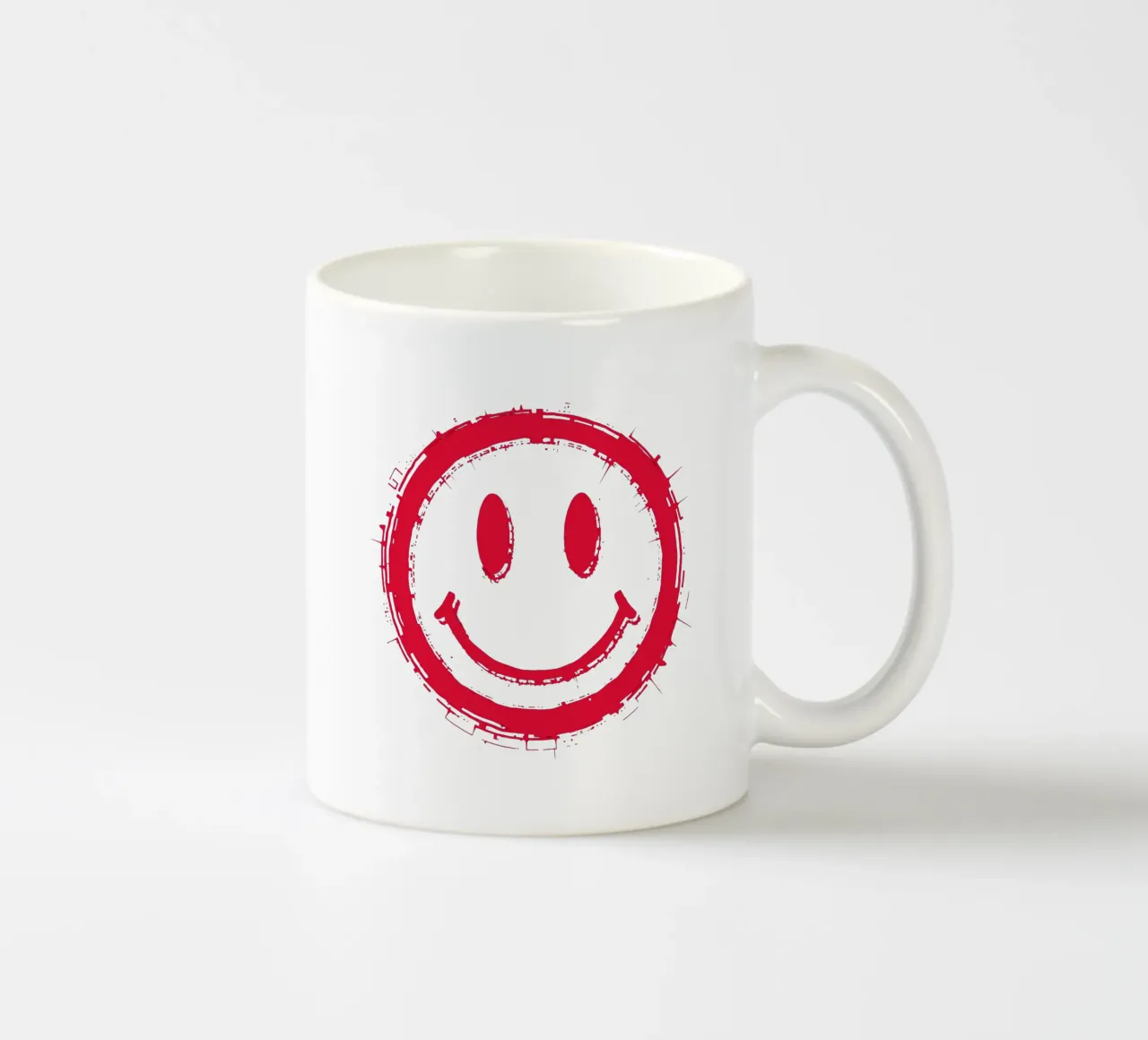 Emoji_StilA_rot4 tazza in ceramica da AI-Portraits by LK
