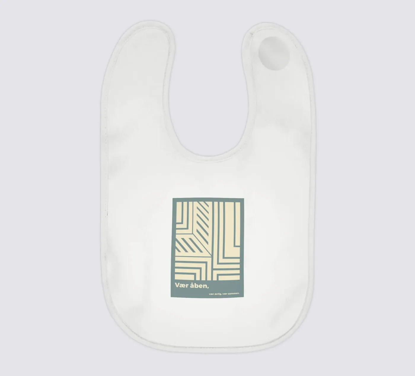 Be open baby slabbetje van MODERN NUANCE
