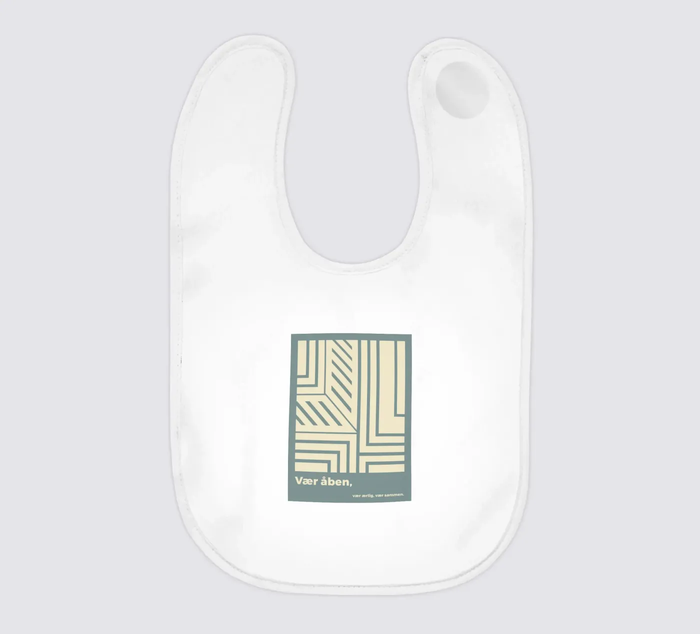 Be open baby slabbetje van MODERN NUANCE