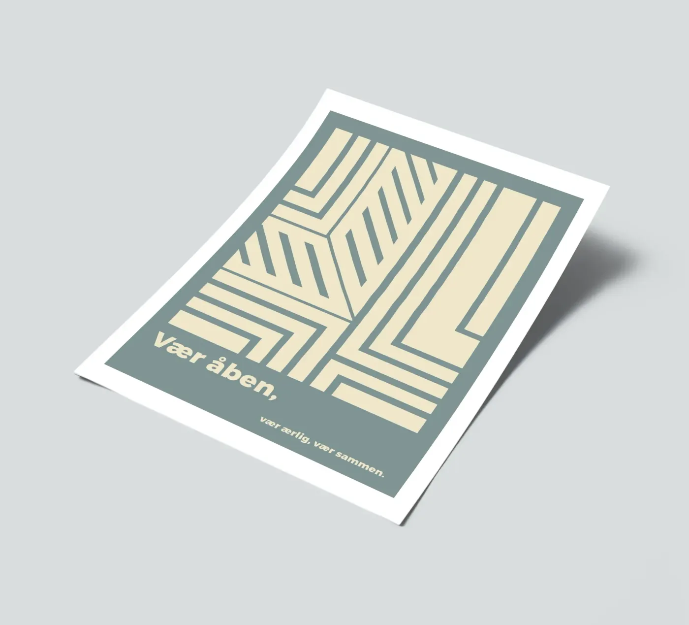 Offen sein Stickerbogen von MODERN NUANCE