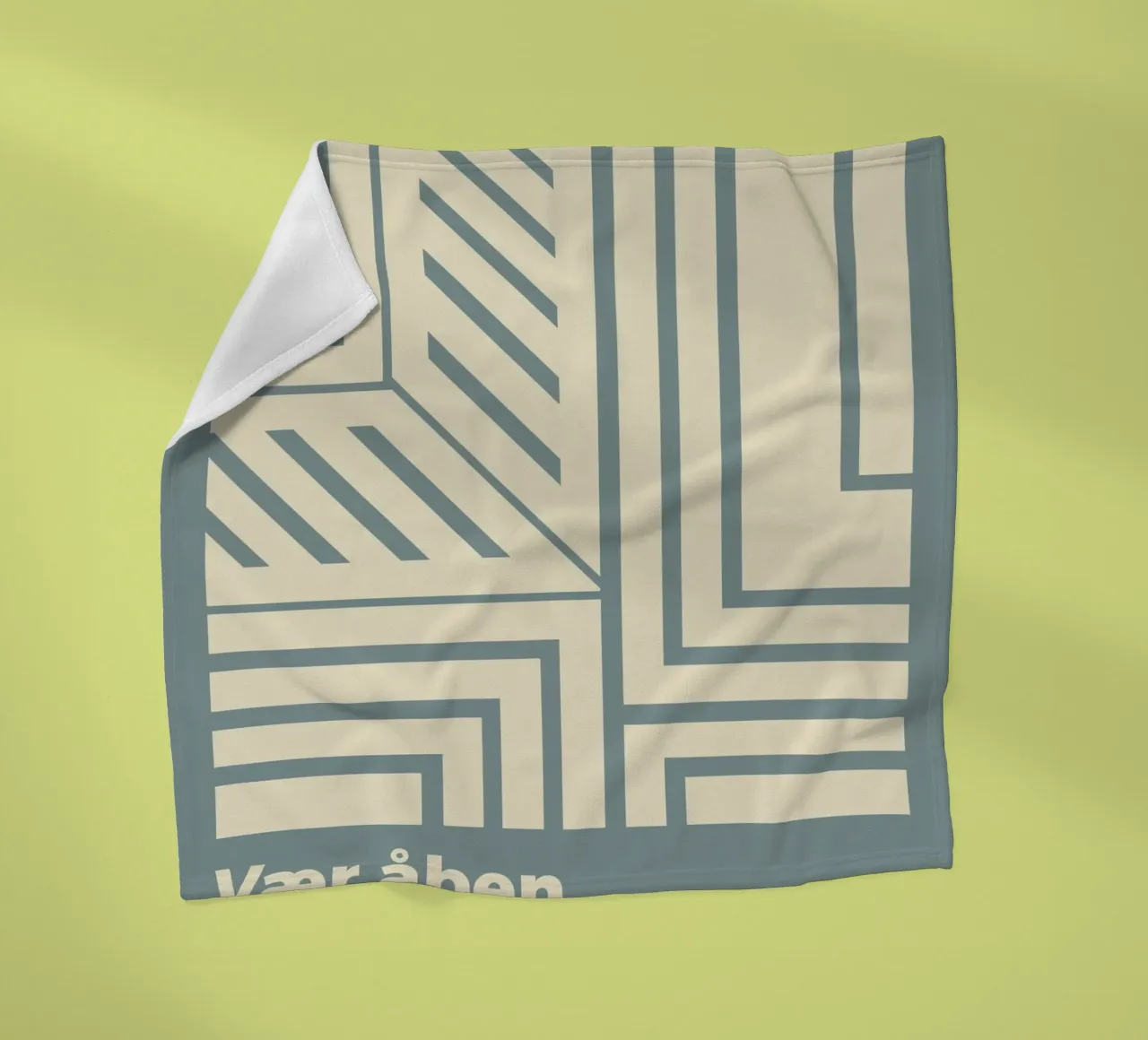 Siate aperti coperta in pile da MODERN NUANCE