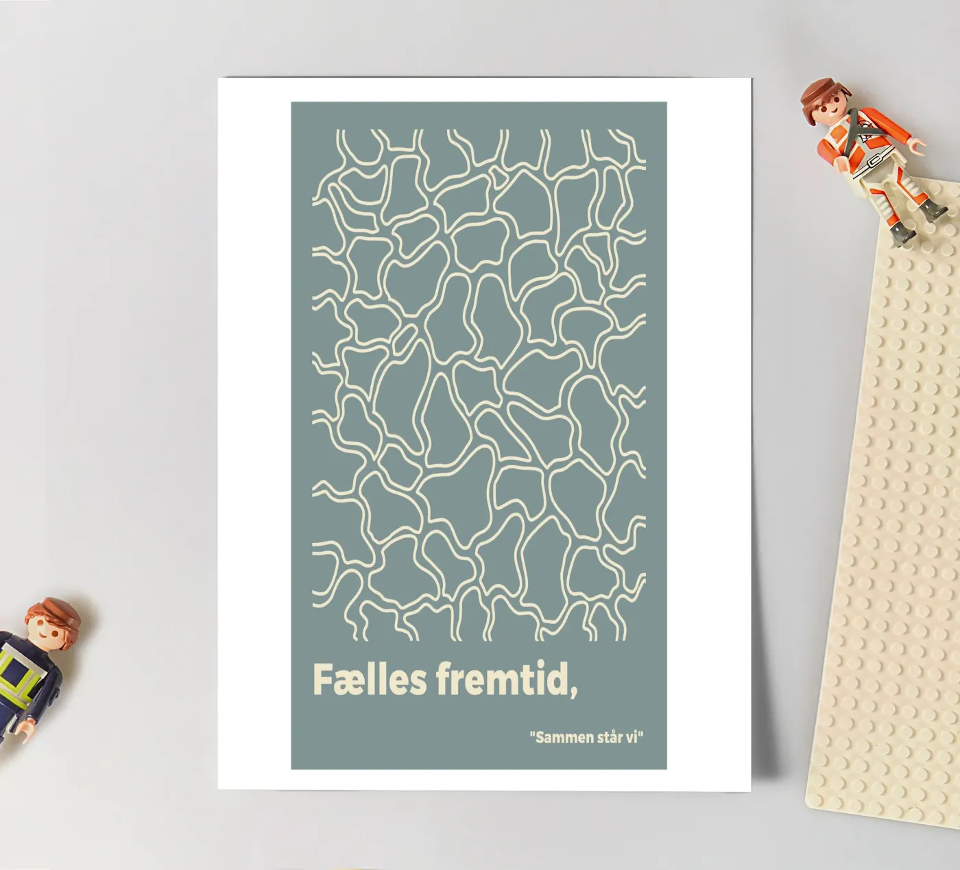 Shared future foglio adesivo da MODERN NUANCE