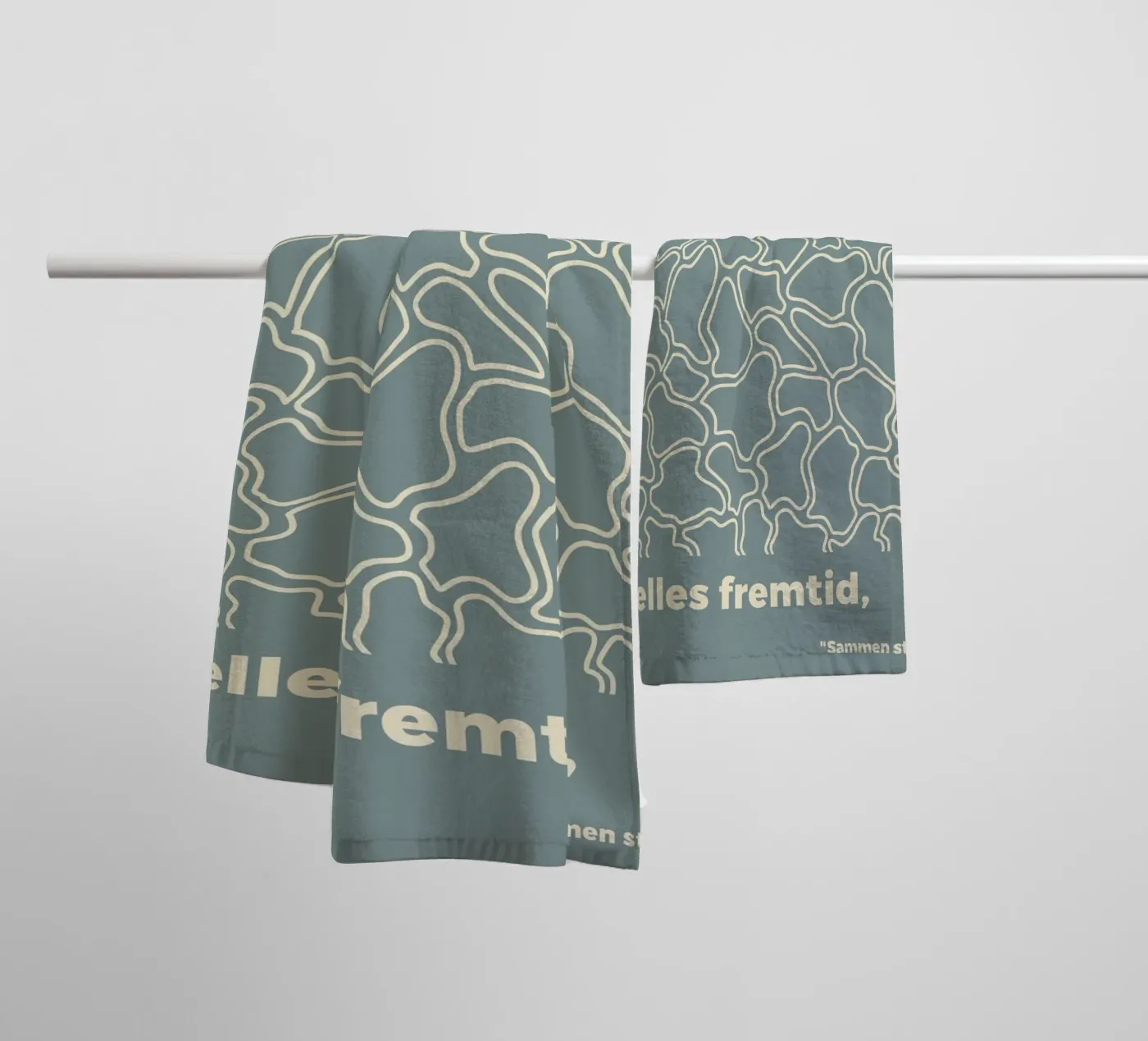 Shared future towel by MODERN NUANCE