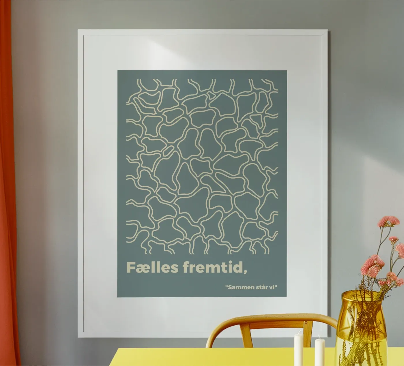 Gedeelde toekomst poster van MODERN NUANCE