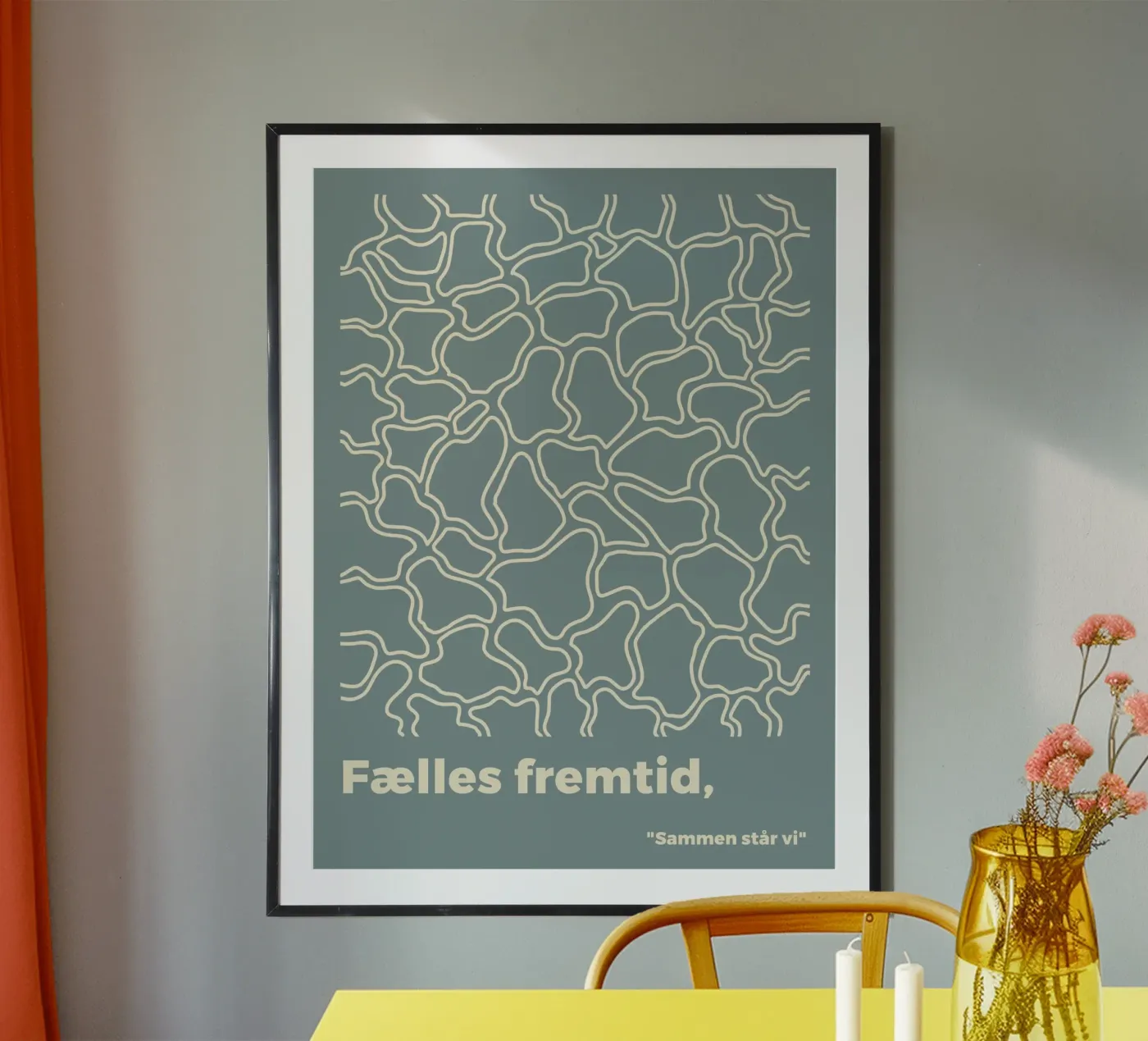 Gedeelde toekomst poster van MODERN NUANCE