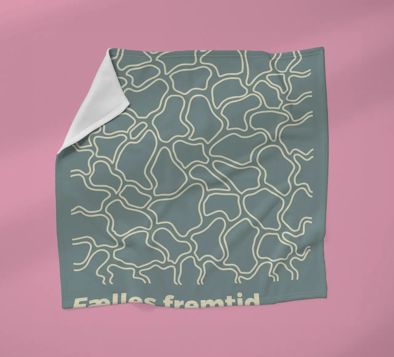 Shared future fleece blanket by MODERN NUANCE