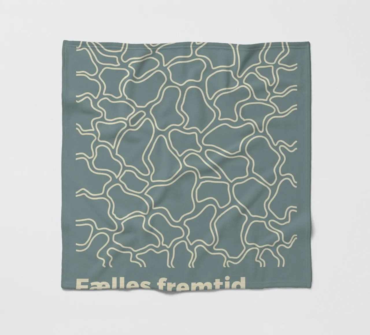 Shared future fleece blanket by MODERN NUANCE