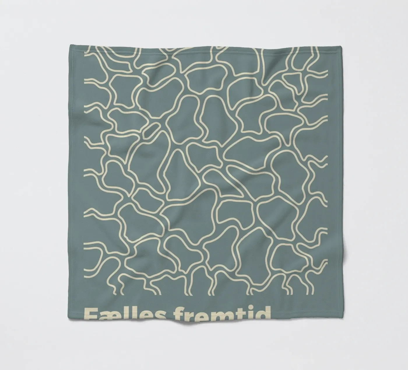 Shared future plaid polaire de MODERN NUANCE