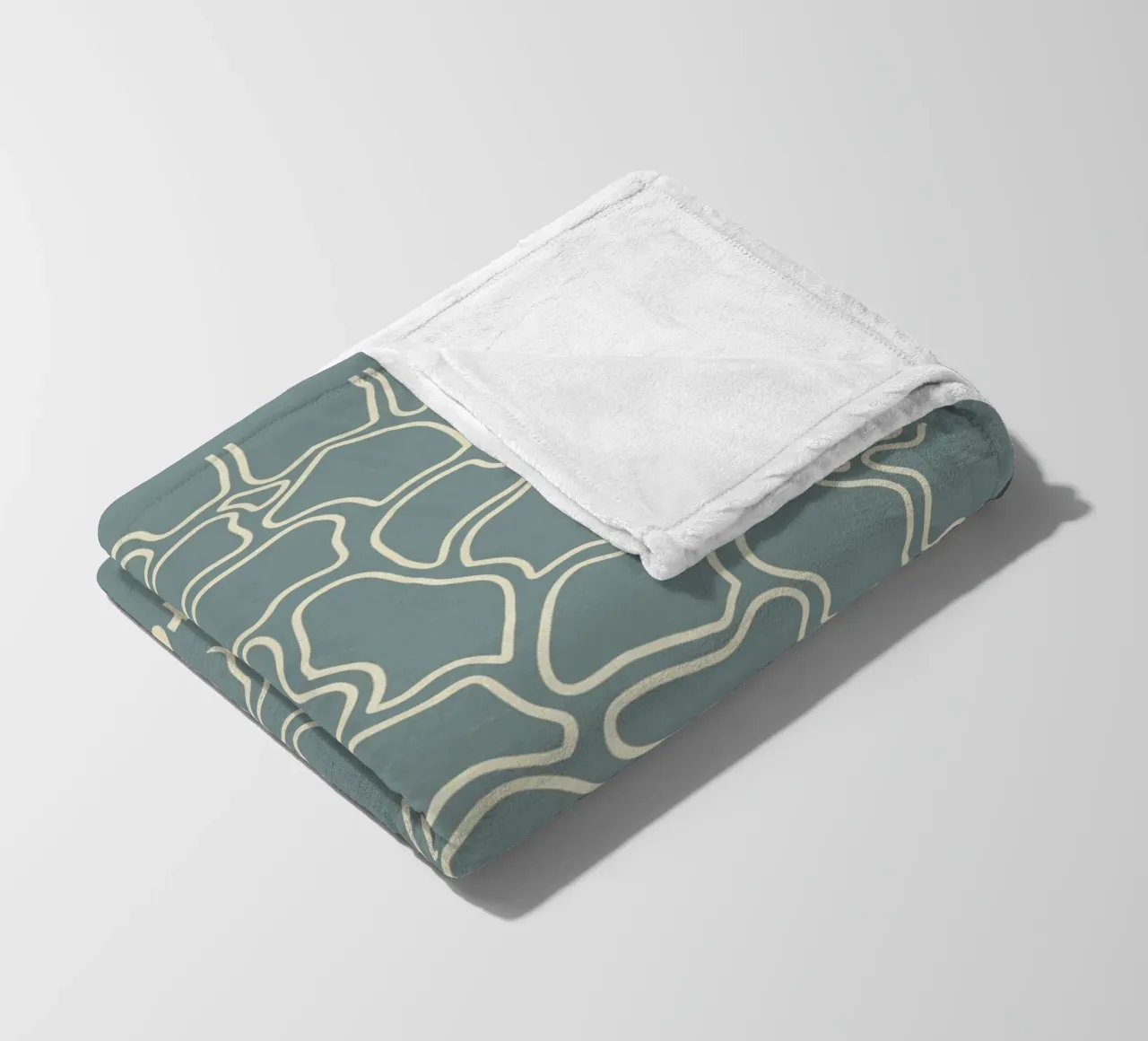 Shared future fleece blanket by MODERN NUANCE