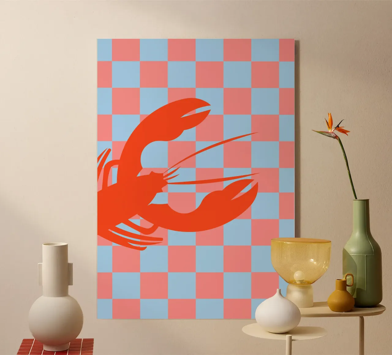 Lobster plexiglass da FRICKE DESIGN