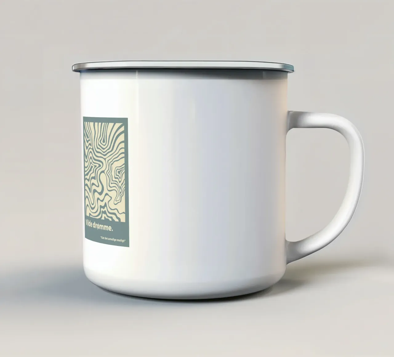 Sogni selvaggi tazza in smalto da MODERN NUANCE