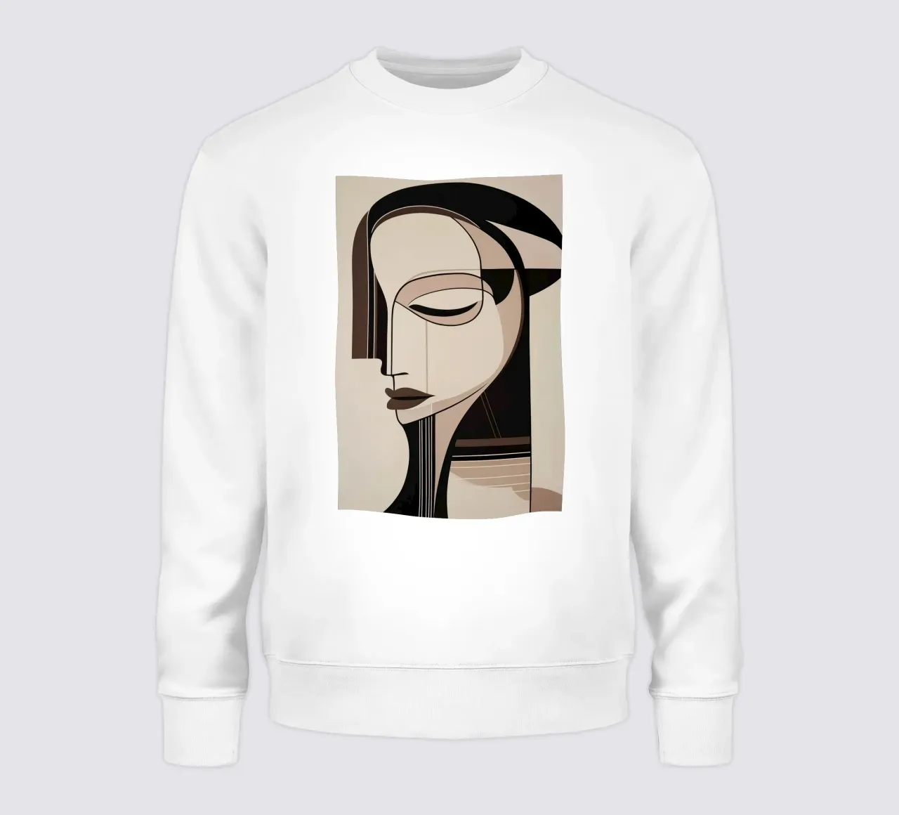 Mujer abstracta sudadera de Imagine
