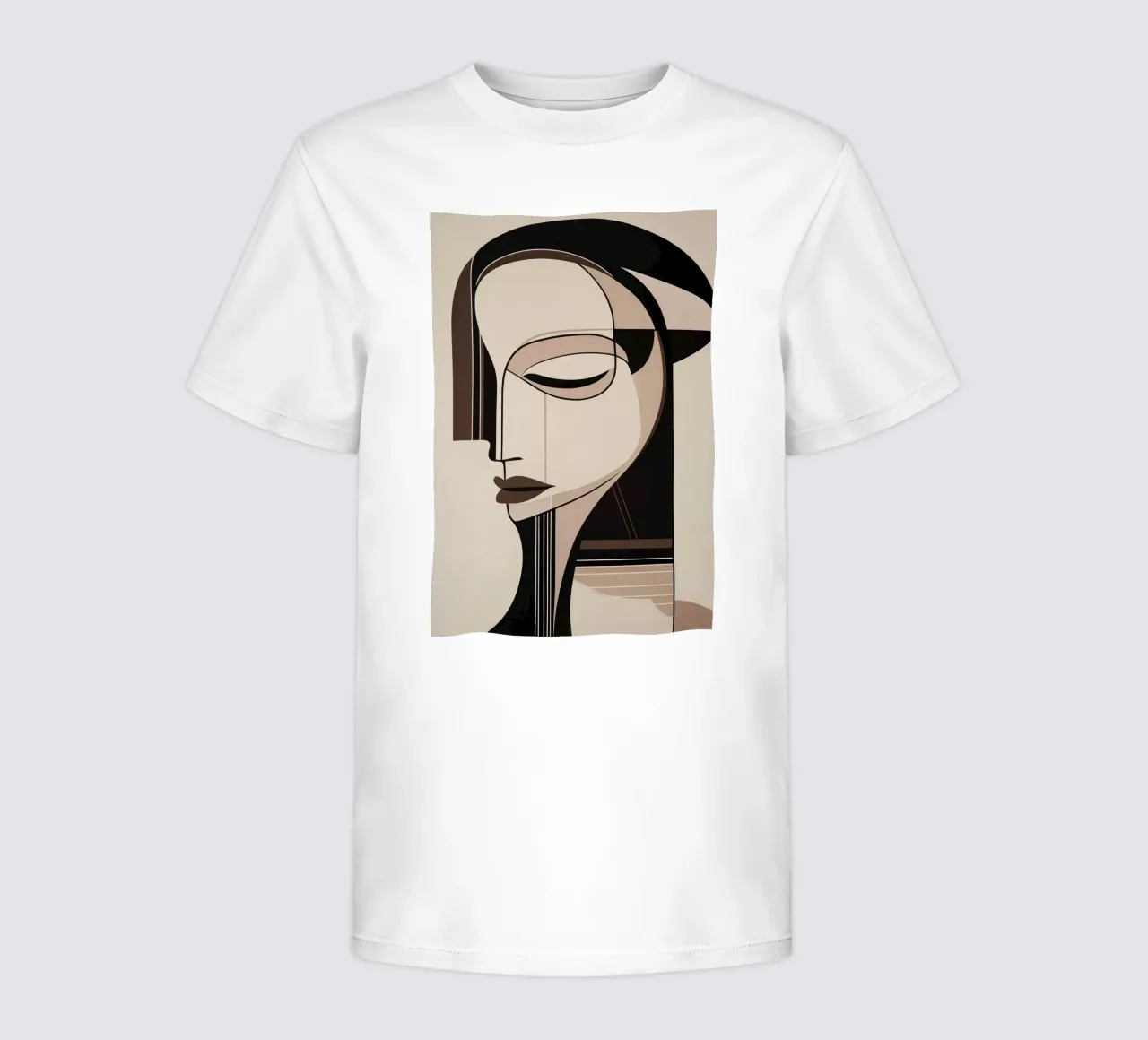 Mujer abstracta camiseta para niños de Imagine