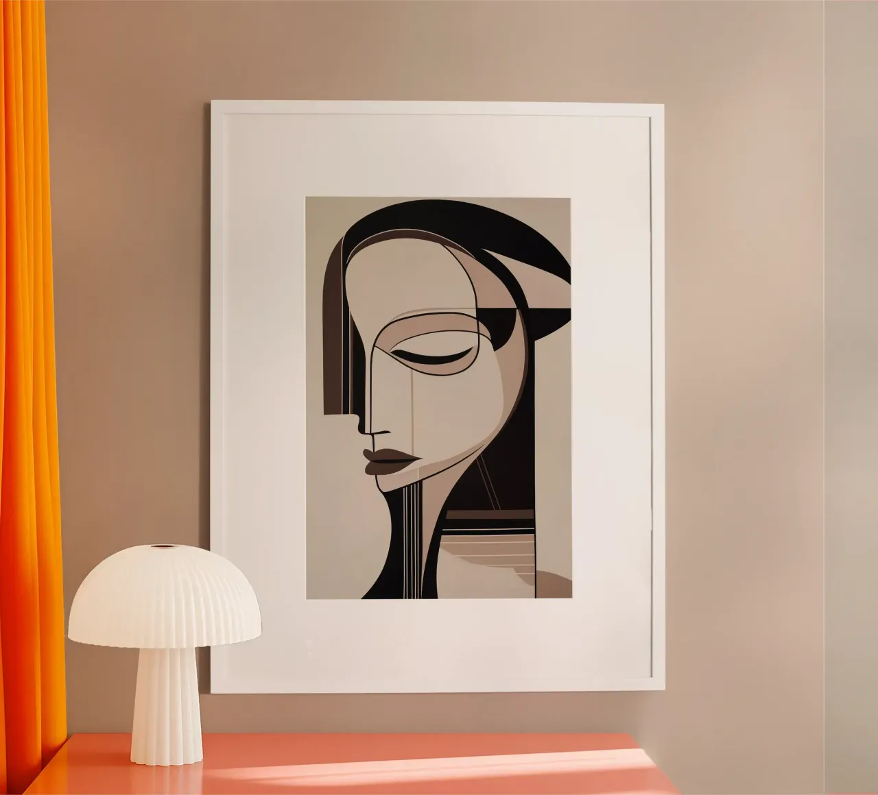 Mujer abstracta hahnemühle de Imagine