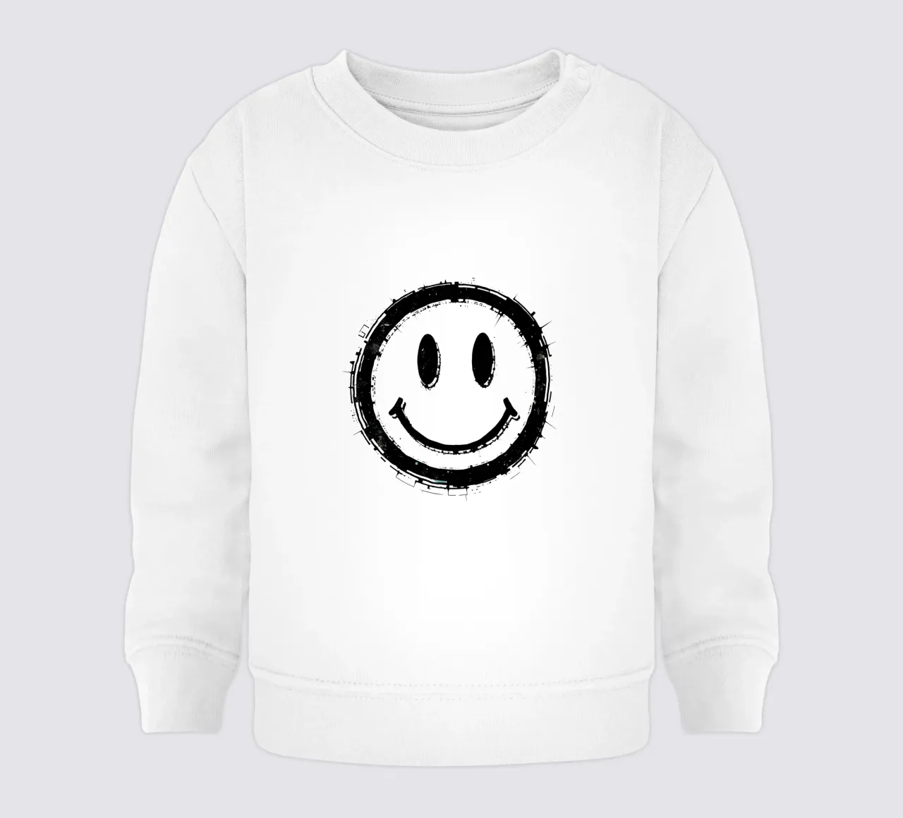 Emoji_StyleA_black1 felpa neonato da AI-Portraits by LK