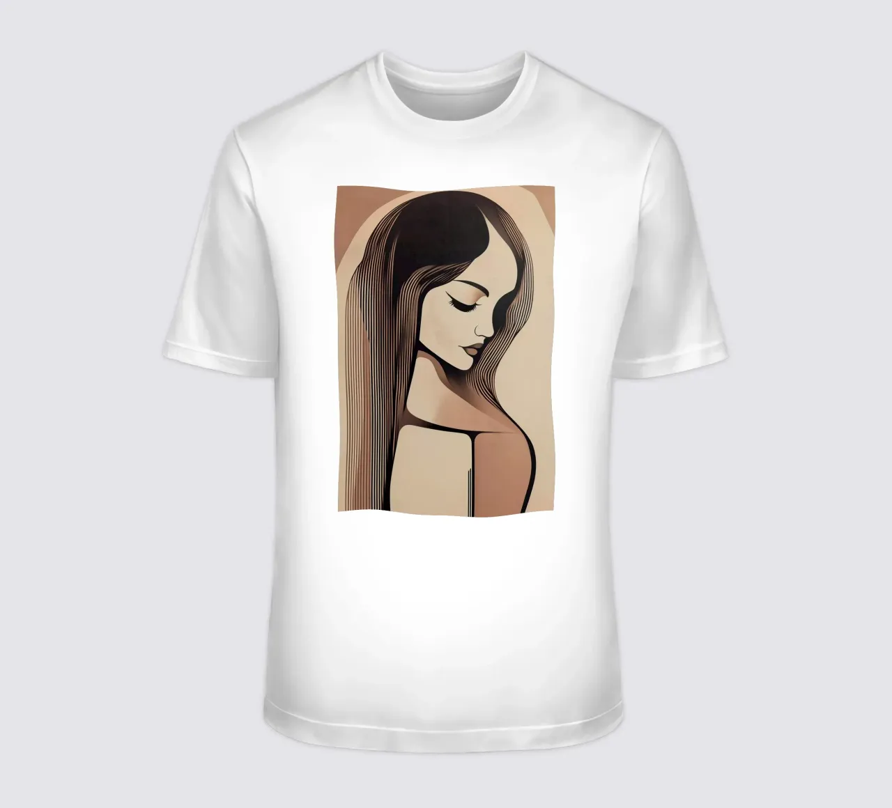 Abstract woman t-shirt by Imagine