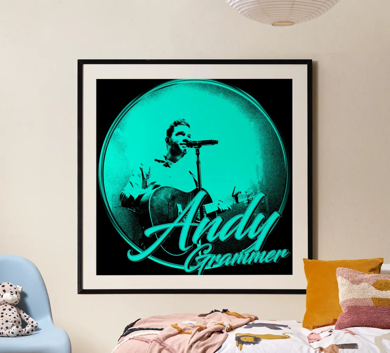Andy Grammer d'epoca poster da grass.studio_