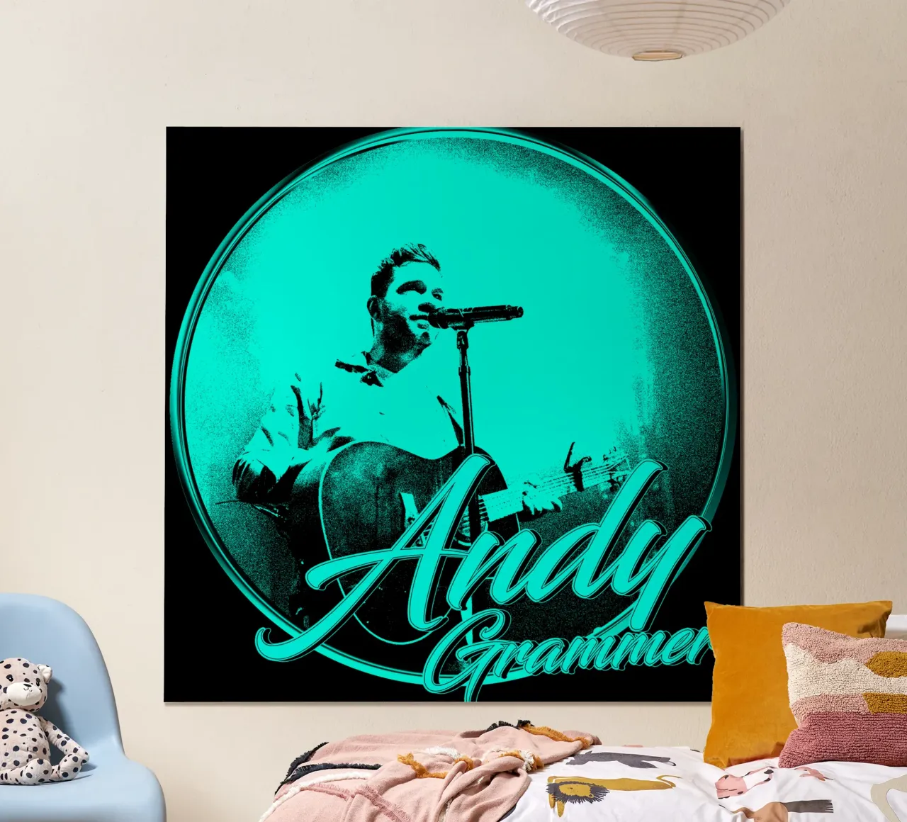 Andy Grammer d'epoca poster da grass.studio_
