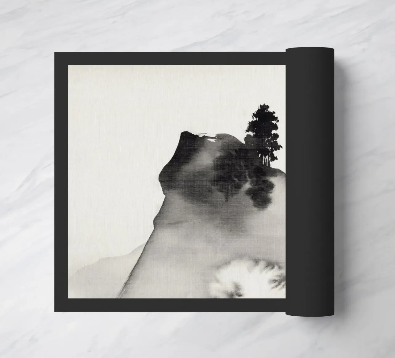 Mountains (right from the triptych Three Evening Scenes) zerbino da vintageshop
