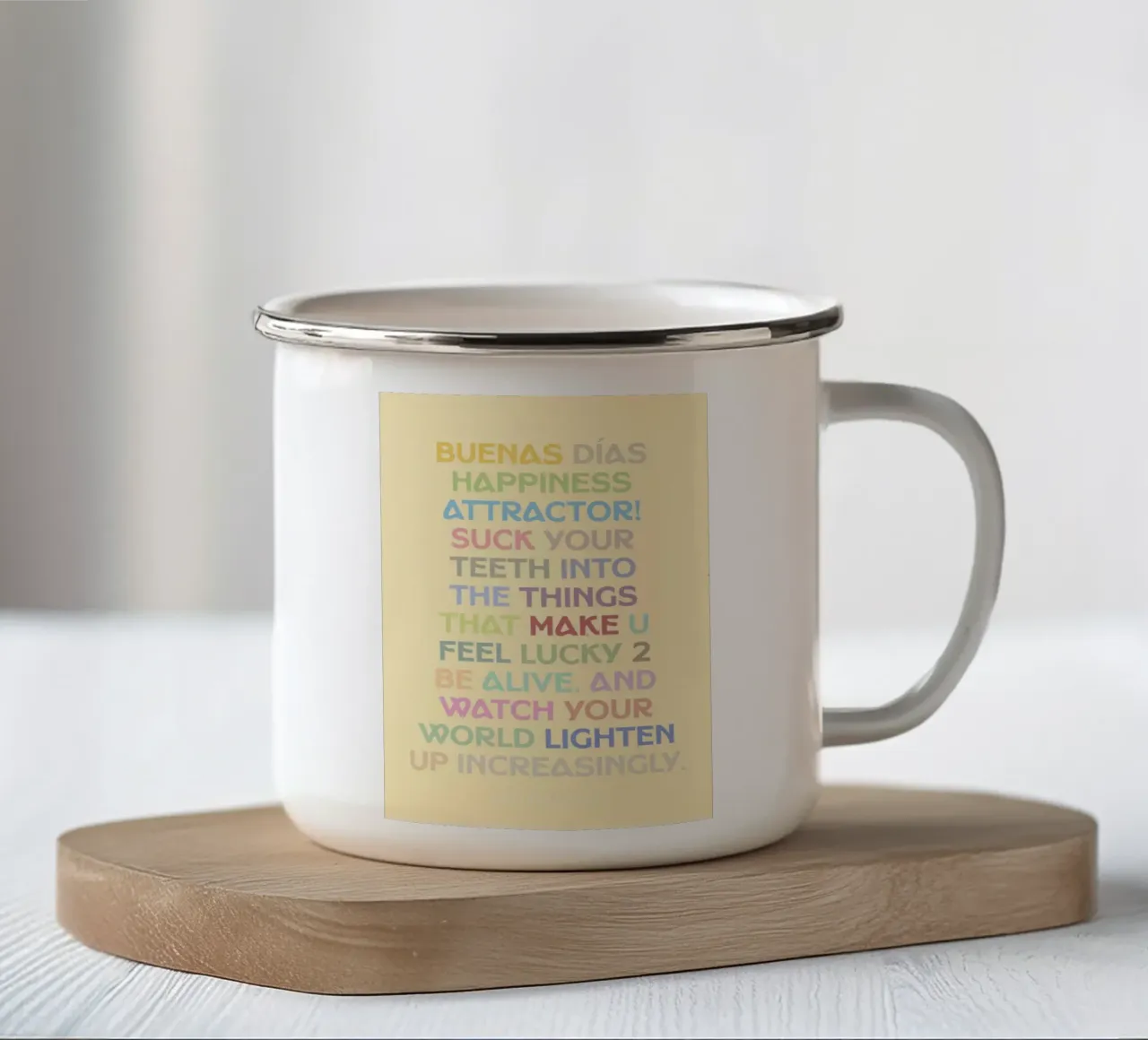 💫 tazza in smalto da MENTHE SAUVAGE