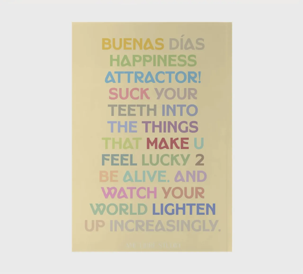 💫 notebook by MENTHE SAUVAGE