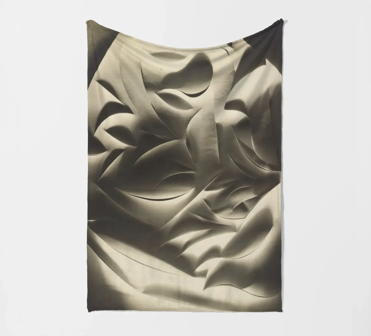 Cut-paper Abstraction coperta in pile da vintageshop