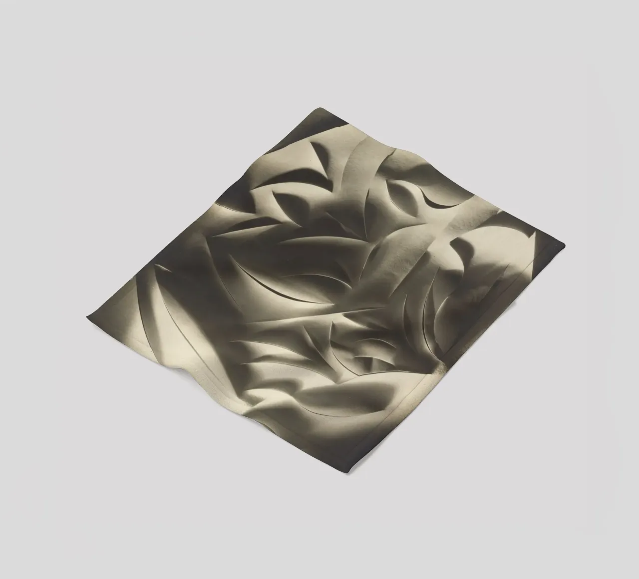Cut-paper Abstraction coperta in pile da vintageshop