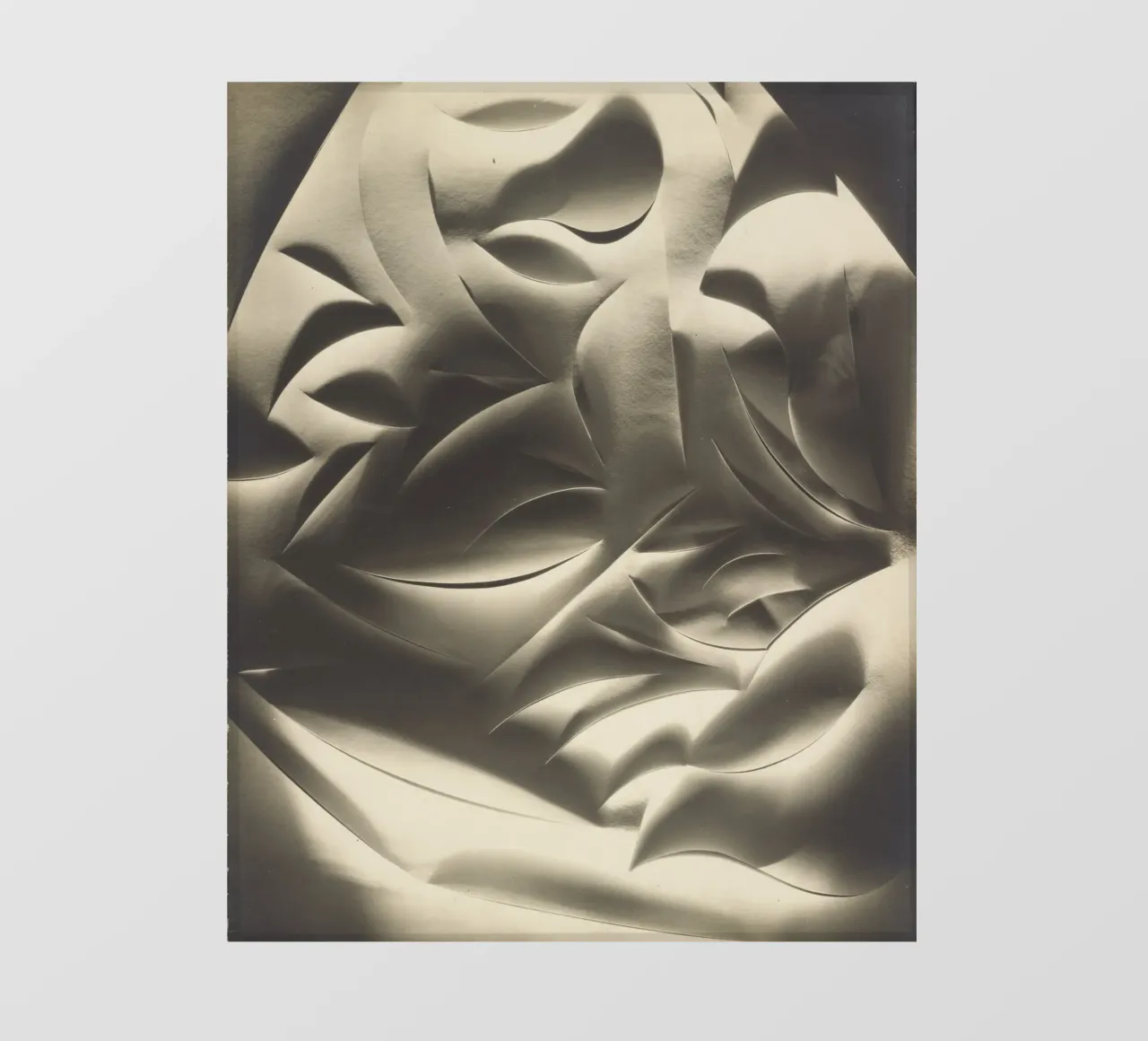 Cut-paper Abstraction telo in pvc da vintageshop