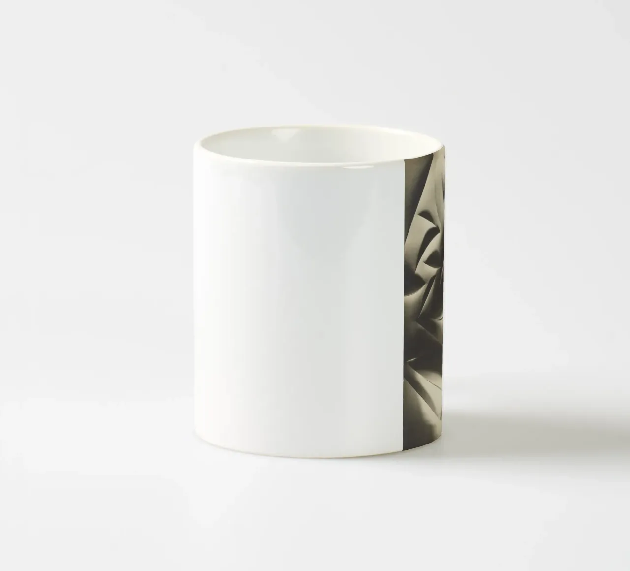 Cut-paper Abstraction tazza in ceramica da vintageshop