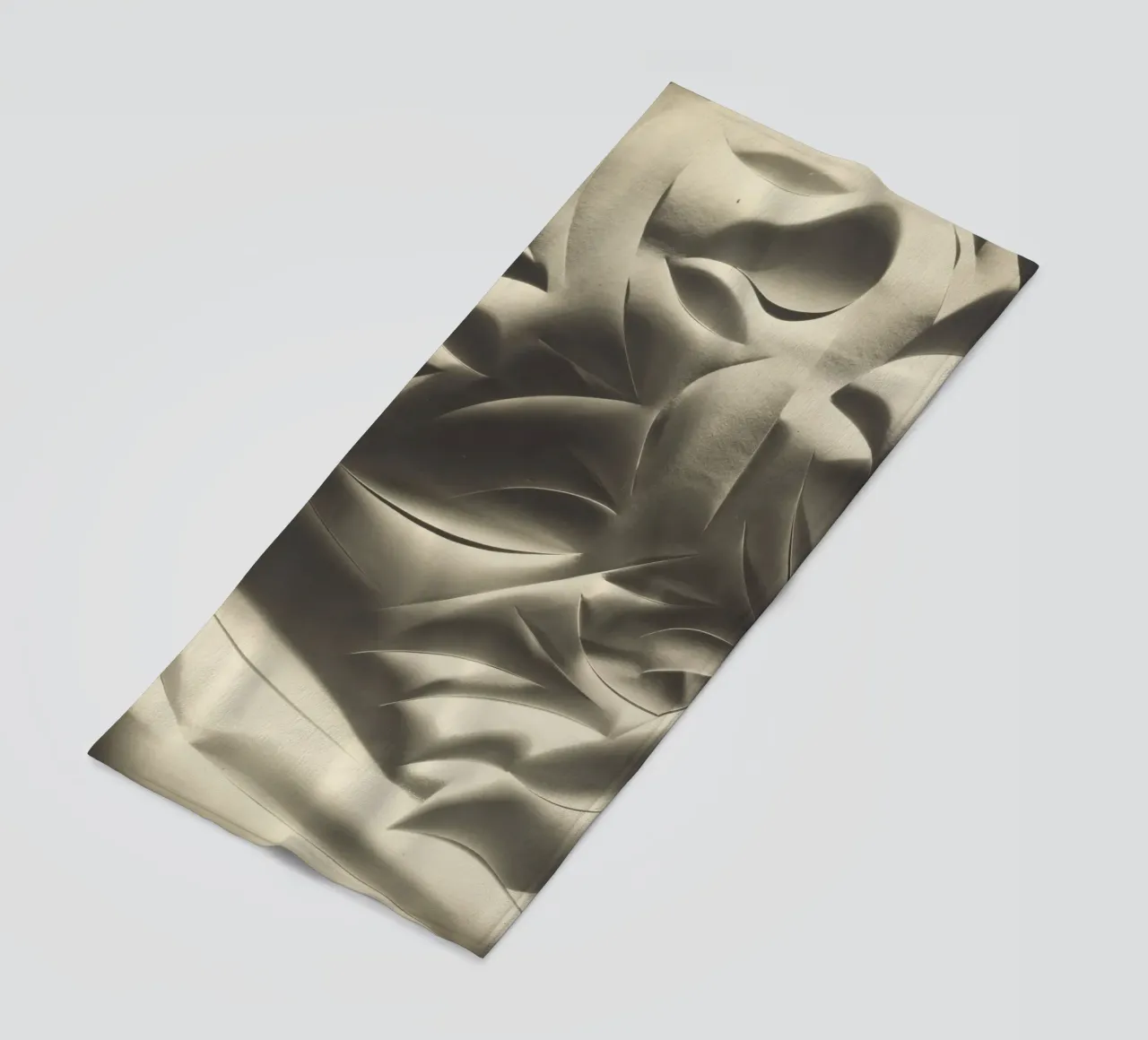 Cut-paper Abstraction telo mare da vintageshop