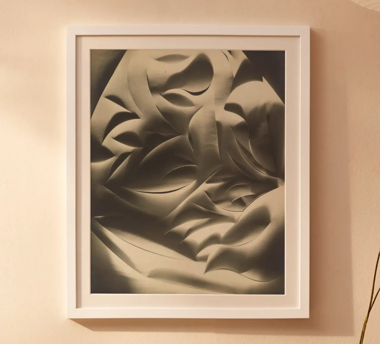 Cut-paper Abstraction poster da vintageshop