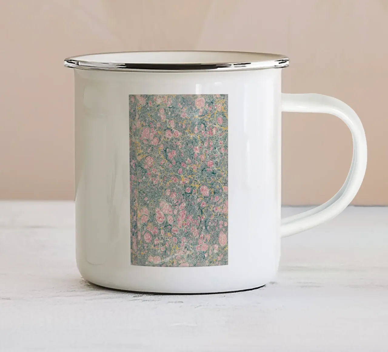 Disposition tazza in smalto da vintageshop