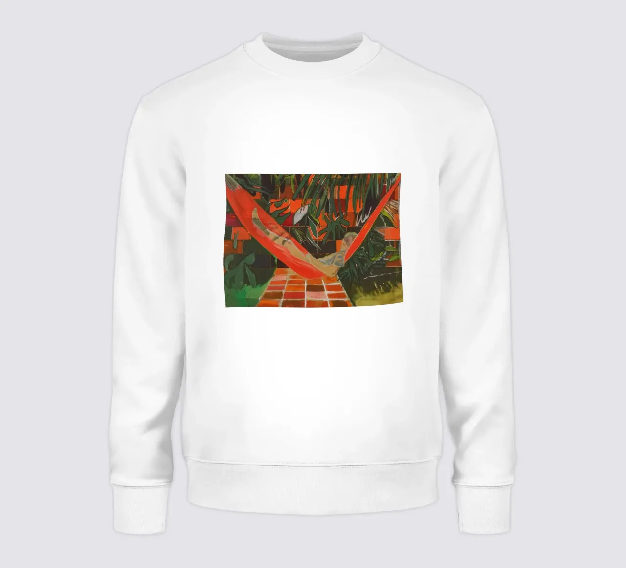 Alice a Boscoe's, 2023 - Peter Doig felpa da Milfordpaint