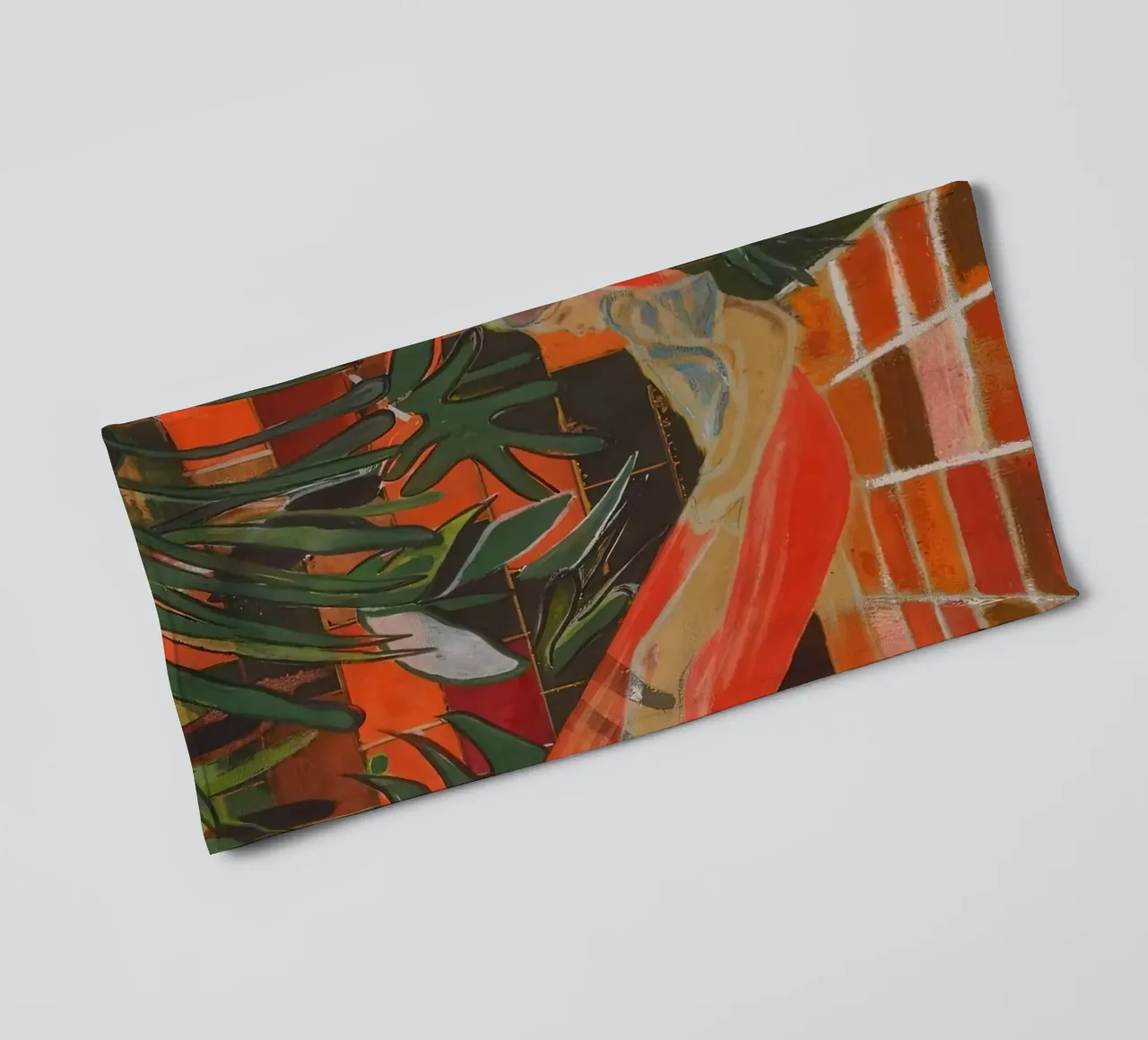 Alice a Boscoe's, 2023 - Peter Doig asciugamano da bagno da Milfordpaint